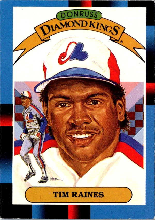 1988 Donruss Diamond Kings Tim Raines #2