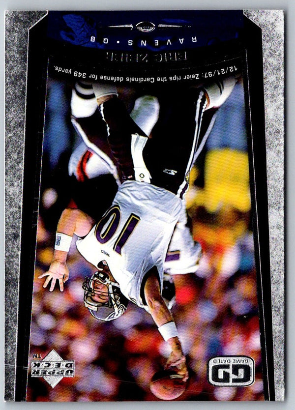 1998 Upper Deck Eric Zeier #61