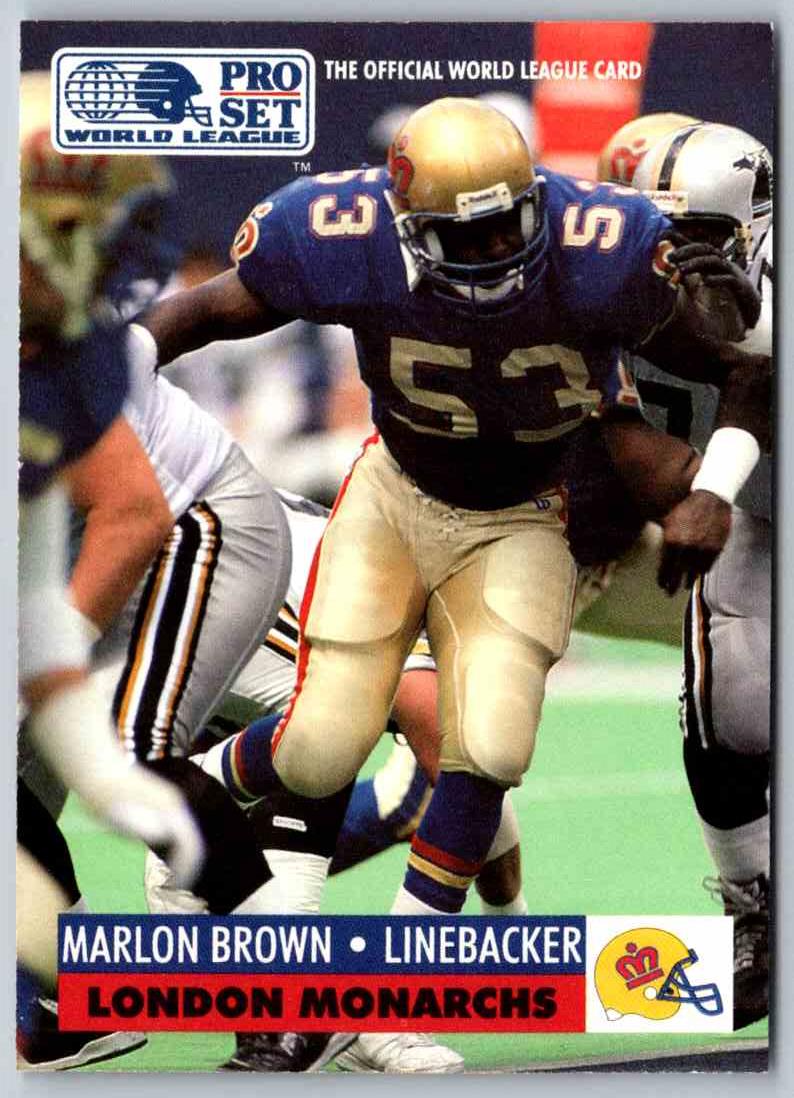 1991 Proset World League Marlon Brown