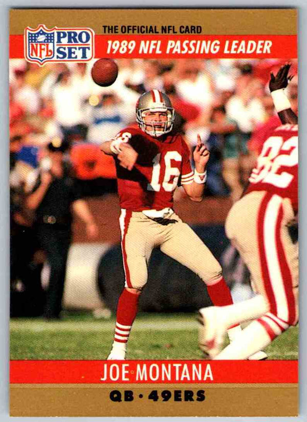 1990 Pro Set Joe Montana #8
