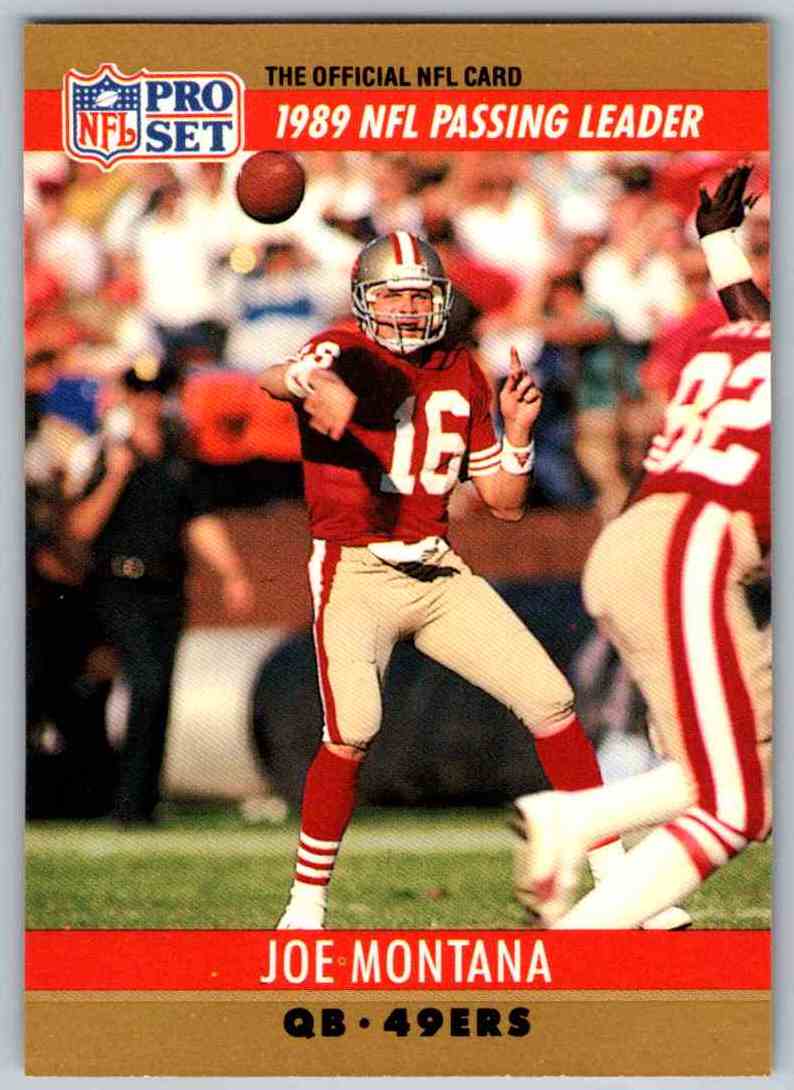 1990 Pro Set Joe Montana