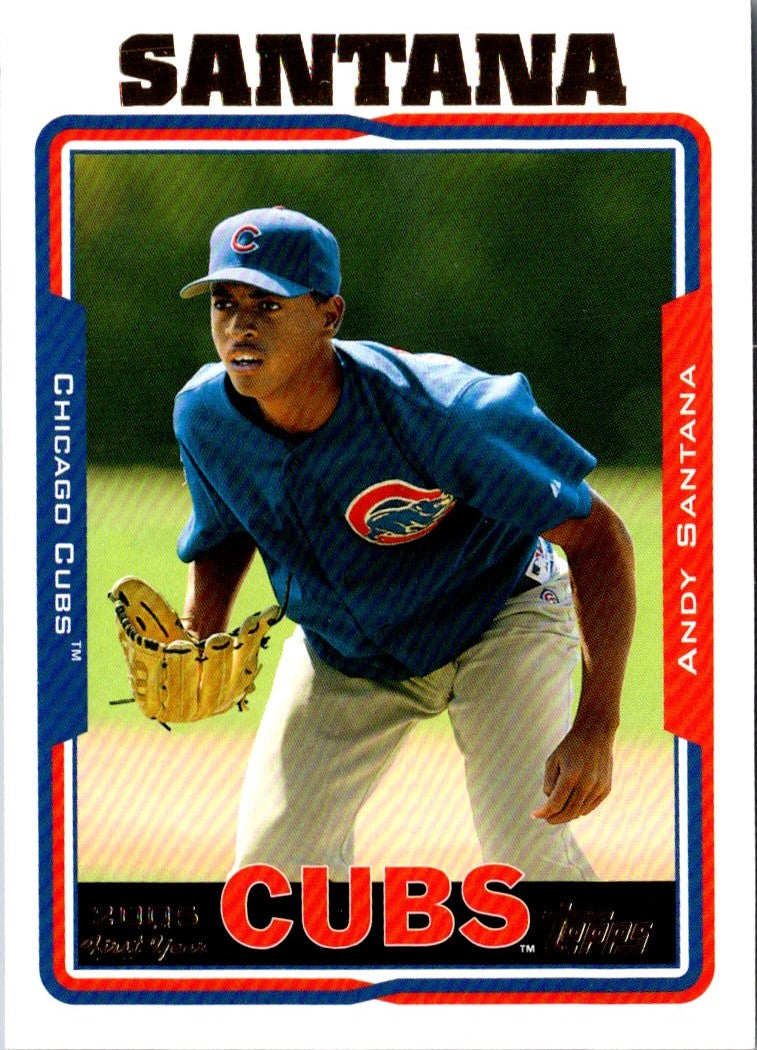 2005 Topps Updates & Highlights Andy Santana