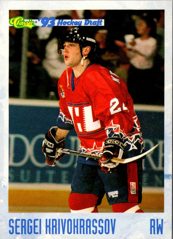1993 Classic Sergei Krivokrasov #138