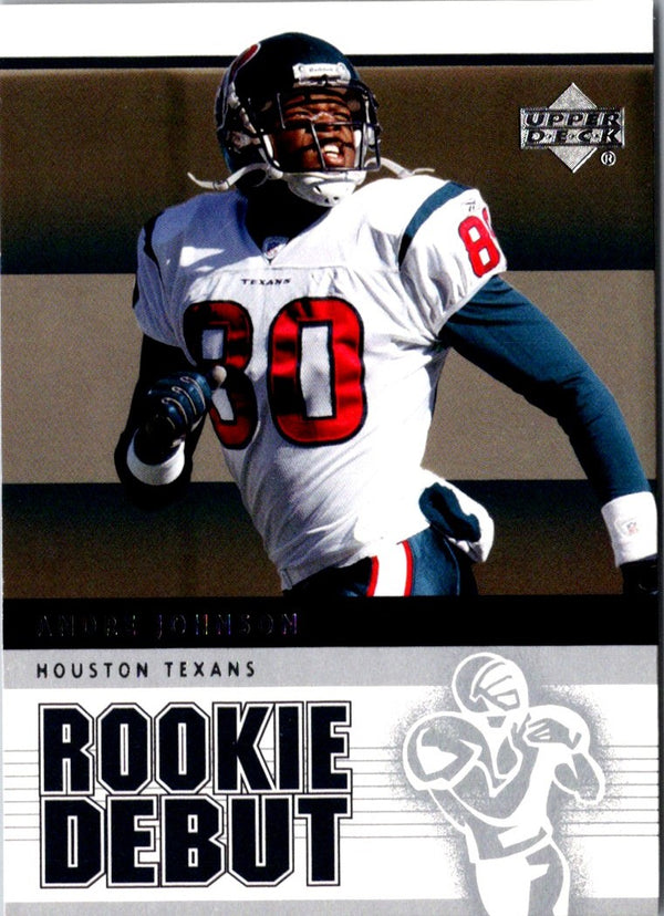 2004 Upper Deck Andre Johnson #39