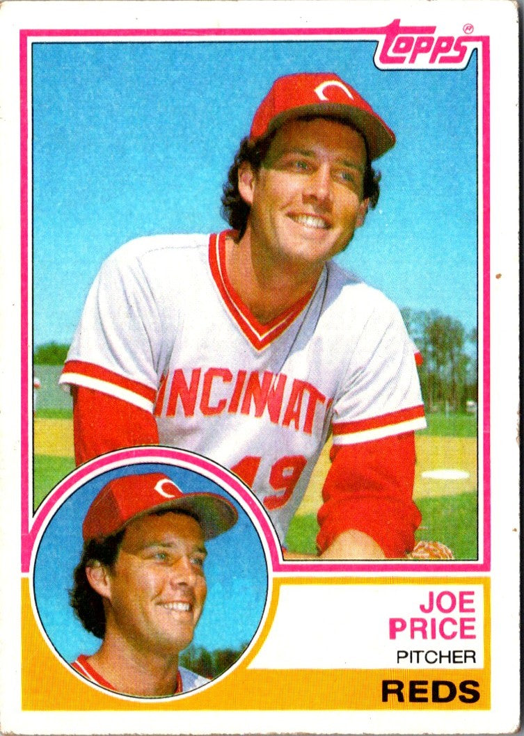 1983 Topps Joe Price