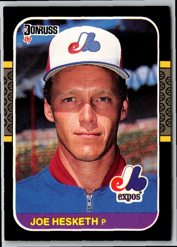 1987 Donruss Joe Hesketh #62
