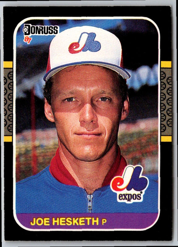1987 Donruss Joe Hesketh #62