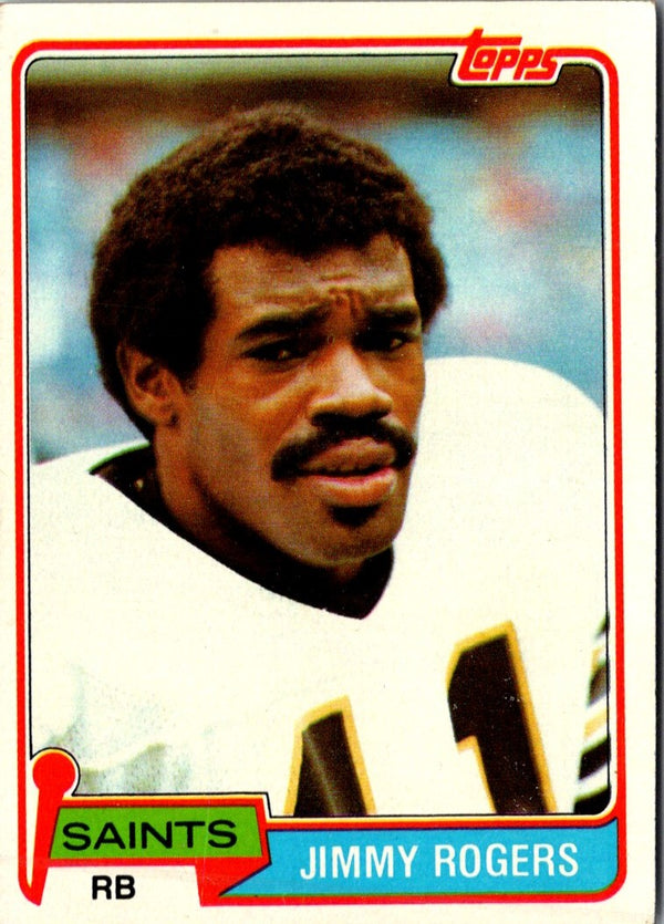 1981 Topps Jimmy Rogers #236 Rookie