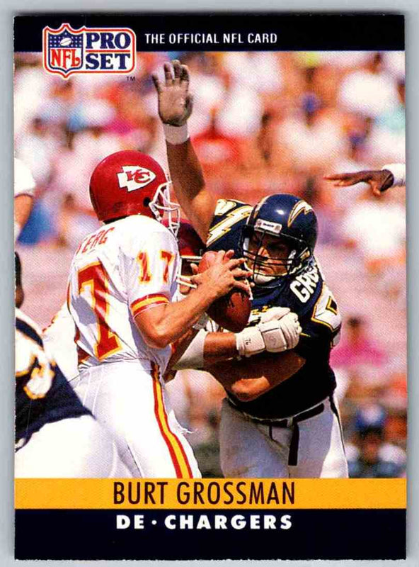 1990 Pro Set Burt Grossman #279