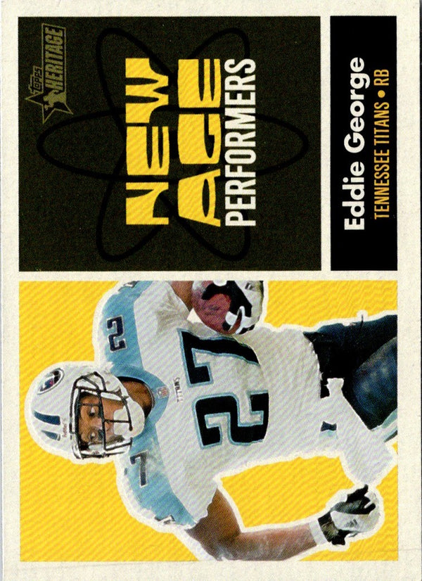 2001 Topps Heritage New Age Performers Eddie George #NA7