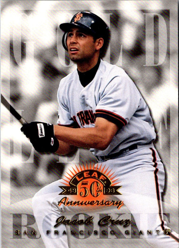 1998 Leaf Jacob Cruz #187