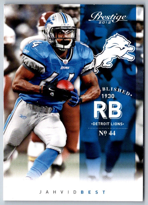 2012 Panini Prestige Jahvid Best #61
