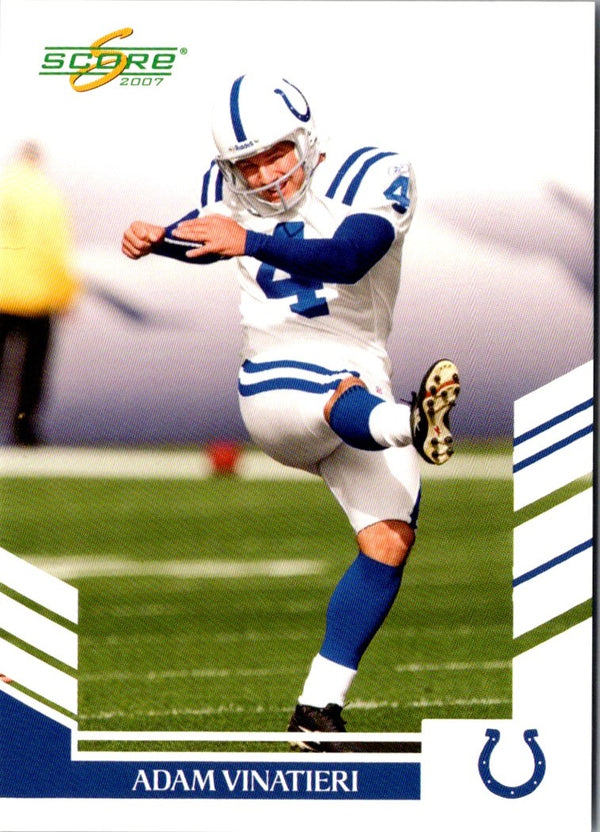 2007 Score Adam Vinatieri #227