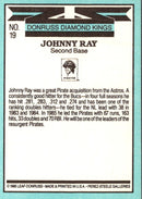 1986 Donruss Super Diamond Kings Johnny Ray