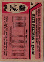 1987 Topps Pete Peeters #44