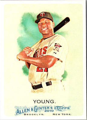 2010 Topps Allen & Ginter Delmon Young #34