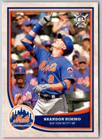 2018 Topps Big League Brandon Nimmo #124