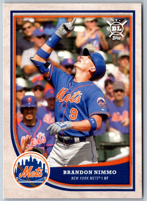 2018 Topps Big League Brandon Nimmo #124