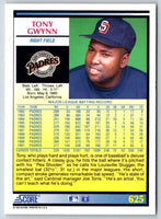 1992 Score Tony Gwynn #625