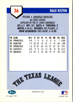 1991 Line Drive AA Dale Kisten #36