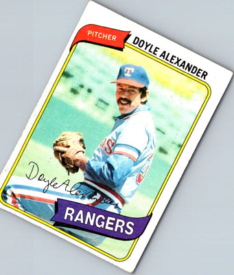 1980 Topps Doyle Alexander #67