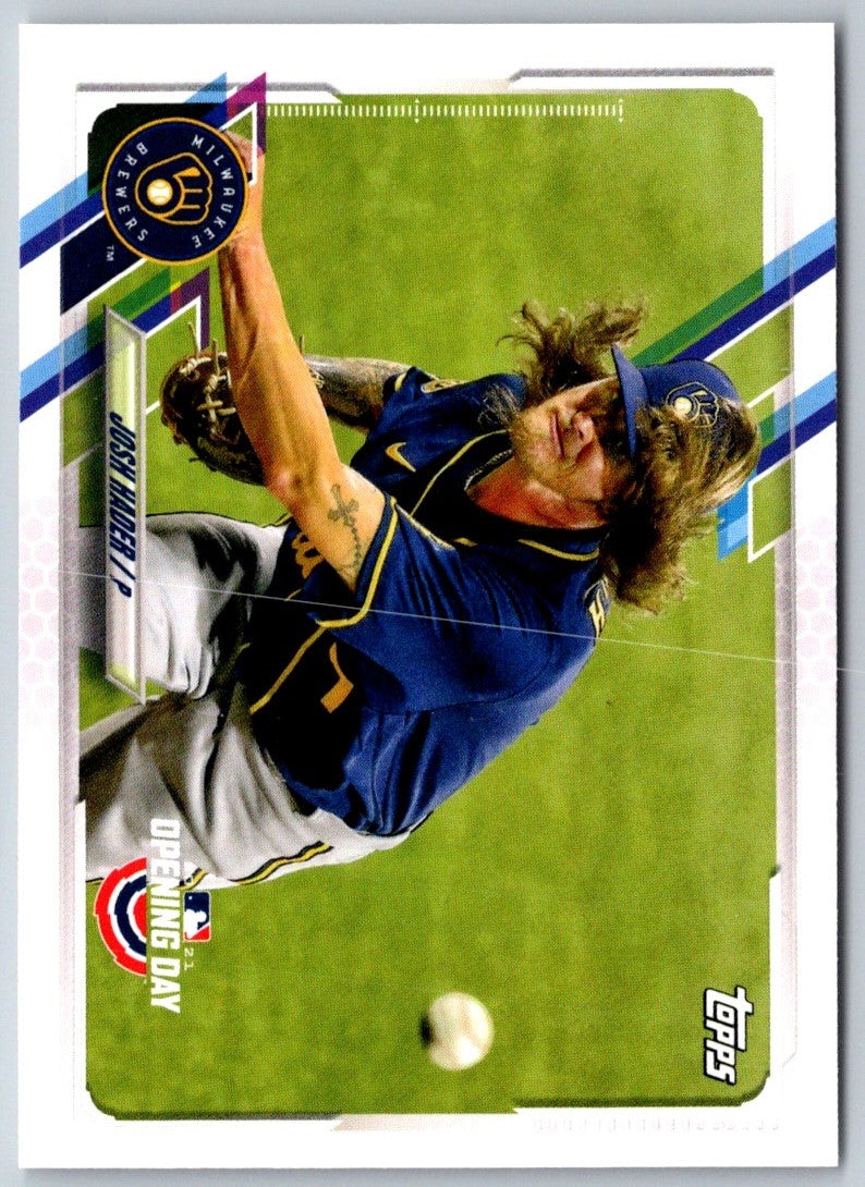 2021 Topps Opening Day Josh Hader