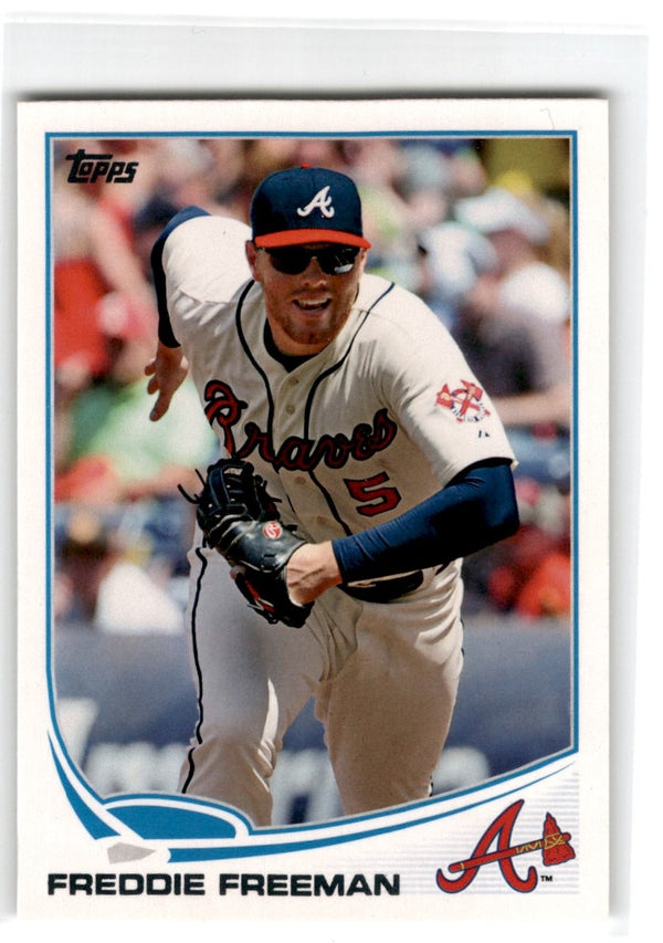 2013 Topps Blue Freddie Freeman #105