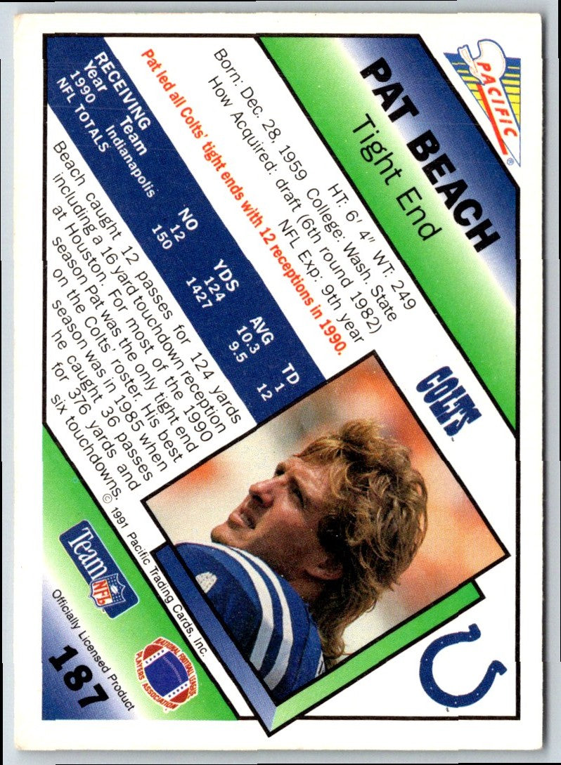 1991 Pacific Pat Beach