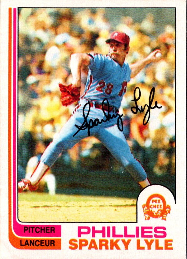 1982 O-Pee-Chee Sparky Lyle #285