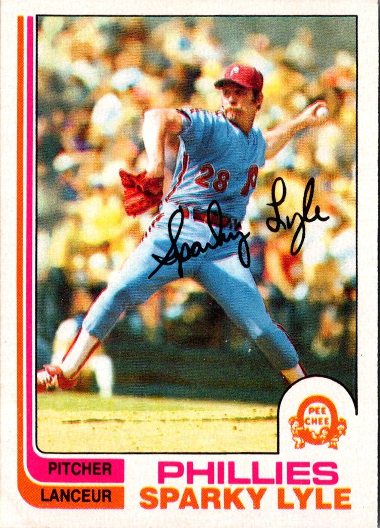 1982 O-Pee-Chee Sparky Lyle