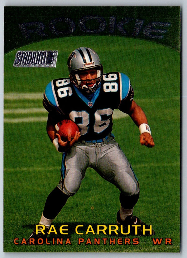 1997 Stadium Club Rae Carruth #339 Rookie