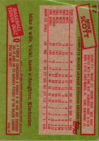 1985 Topps Mike Scott #17