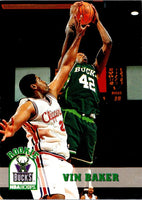 1993 Hoops Vin Baker #363 Rookie