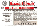 1989 Swell Baseball Greats Sal Bando