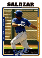 2005 Topps Updates & Highlights Darwinson Salazar #UH289 Rookie