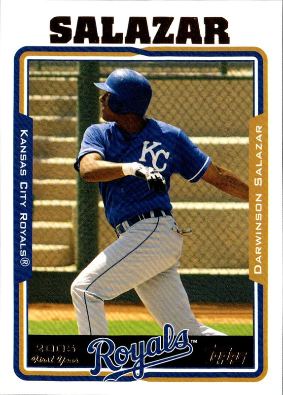 2005 Topps Updates & Highlights Darwinson Salazar #UH289 Rookie