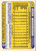 1987 O-Pee-Chee Herm Winningham #141