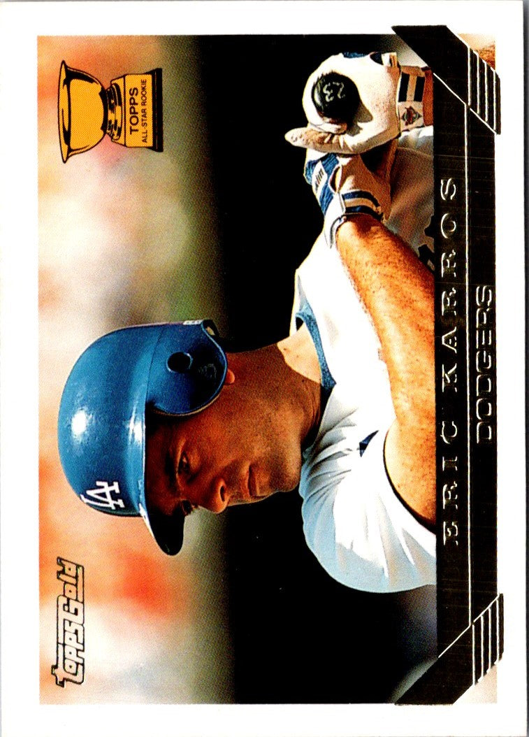 1993 Baseball Card Magazine '68 Topps Replicas Eric Karros