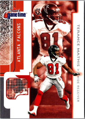 2001 Fleer Game Time Terance Mathis #33