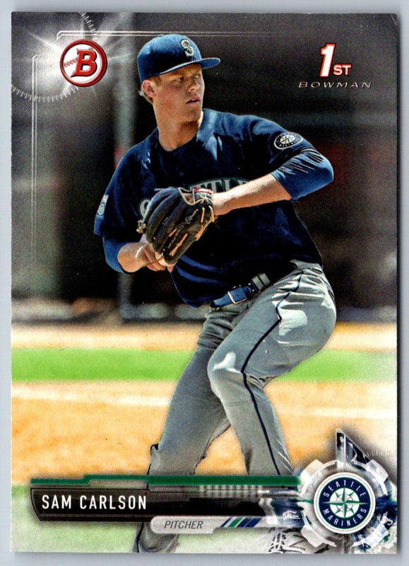 2017 Bowman Draft Sam Carlson #BD-184