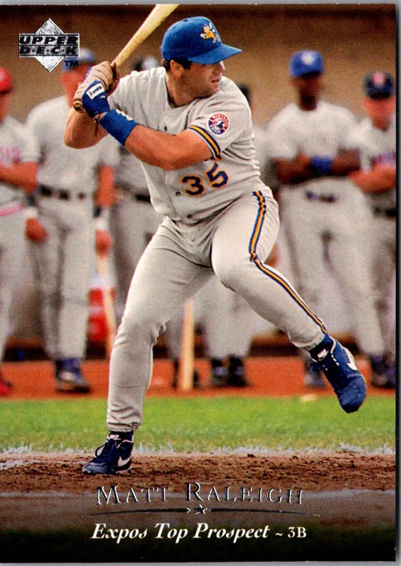 1995 Upper Deck Minors Matt Raleigh #210