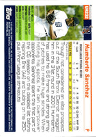 2005 Topps Updates & Highlights Humberto Sanchez #UH232 Rookie