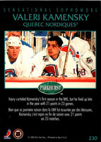 1992 Parkhurst Valeri Kamensky #230