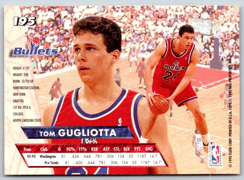 1993 Ultra Tom Gugliotta