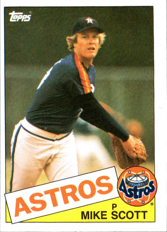 1985 Topps Mike Scott #17