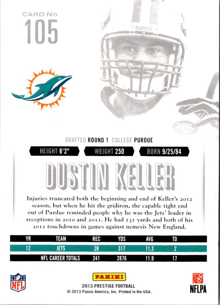 2013 Panini Prestige Dustin Keller