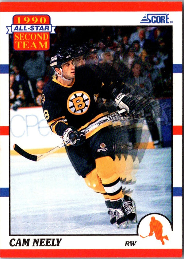 1990 Score Canadian Cam Neely #323