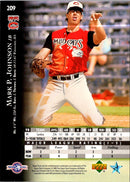 1995 Upper Deck Minors Mark Johnson