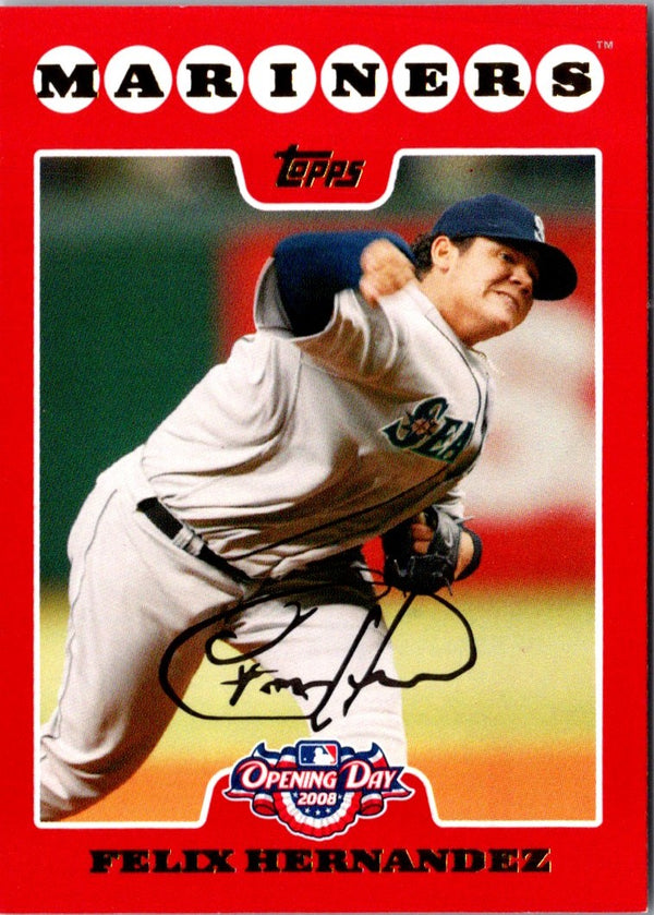 2008 Topps Opening Day Felix Hernandez #36