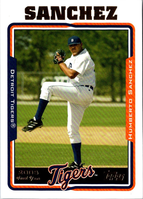 2005 Topps Updates & Highlights Humberto Sanchez #UH232 Rookie